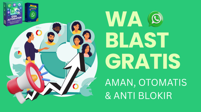 wa blast gratis terbaru anti blokir