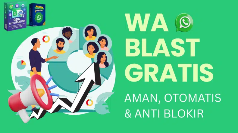 wa blast gratis terbaru anti blokir
